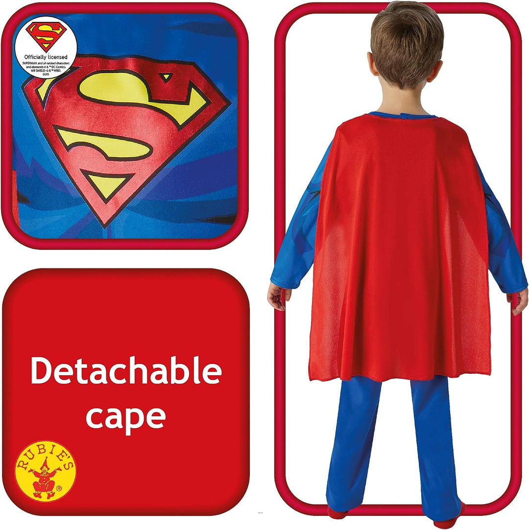 Superman Costume Classic Child Comic Book