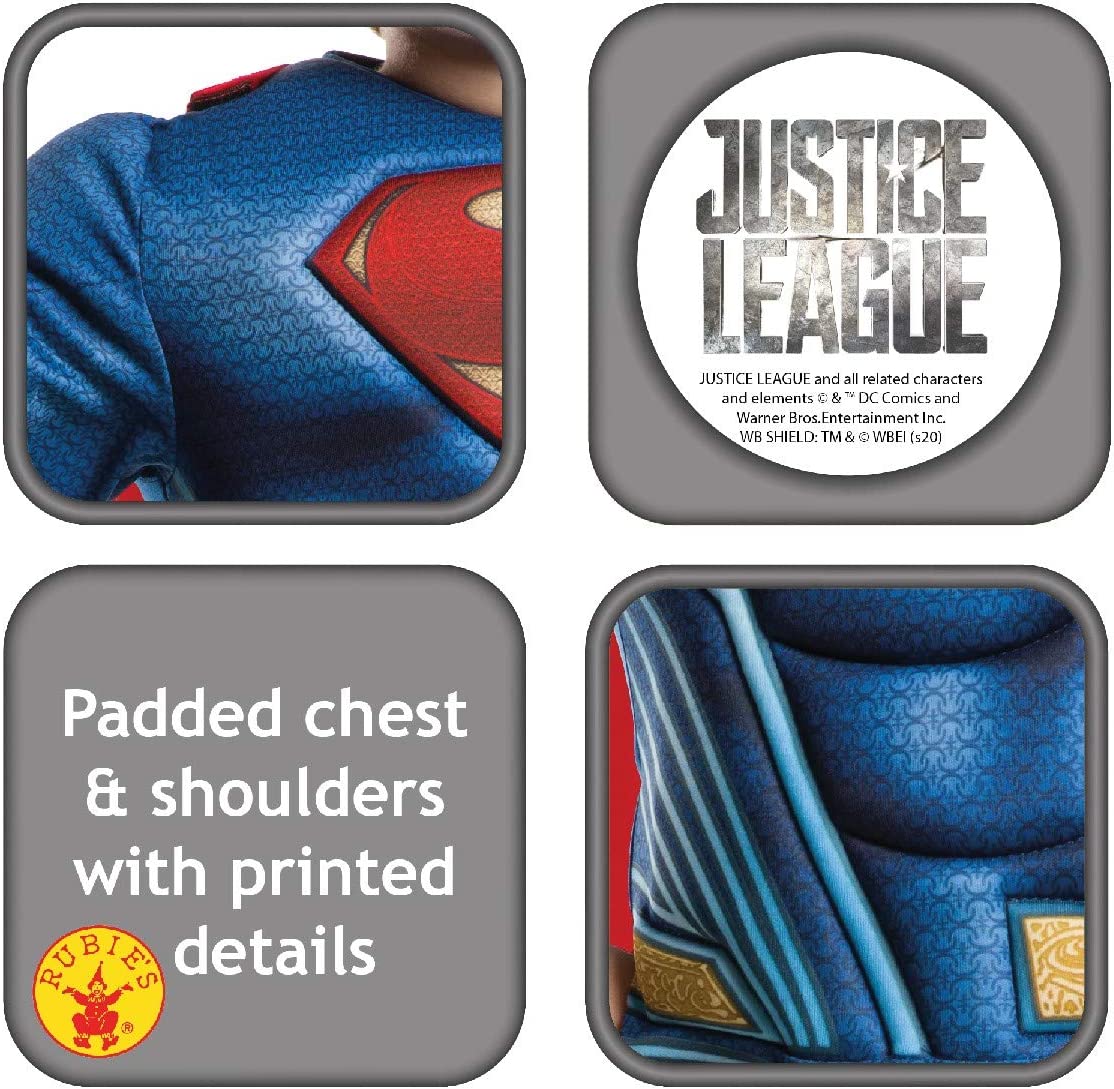 Superman Costume Kids Deluxe Justice League 3