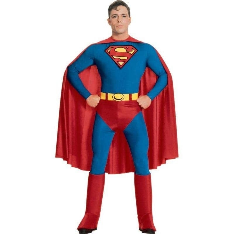 Superman Costume Mens Classic Christopher Reeve Suit 1