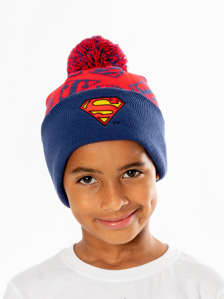 Superman Kids Beanie DC_3