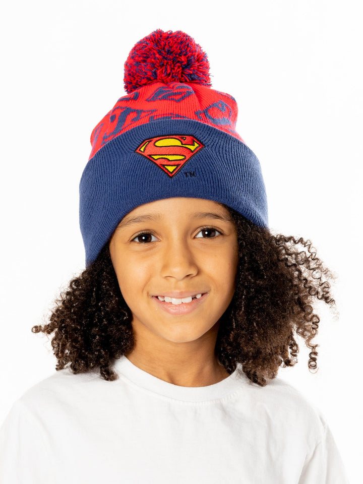 Superman Kids Beanie DC_1