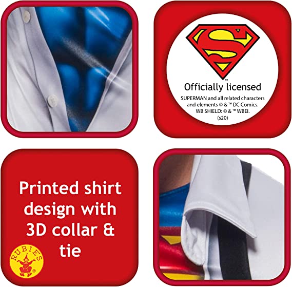Superman Photoreal Clark Kent Costume Top Superman Photoreal Clark Kent Costume Top