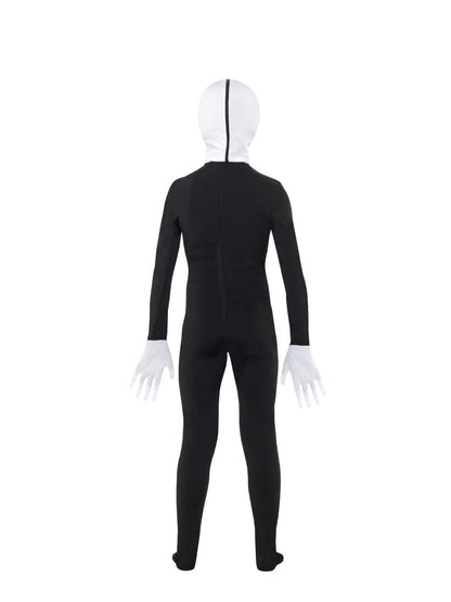 Supernatural Boy Costume Kids Slenderman Bodysuit Black 4