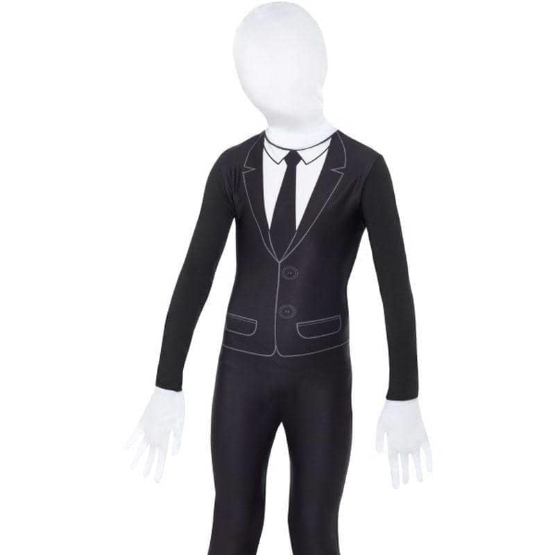 Supernatural Boy Costume Kids Slenderman Bodysuit Black 1