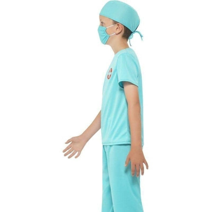 Surgeon Costume Kids Blue_3