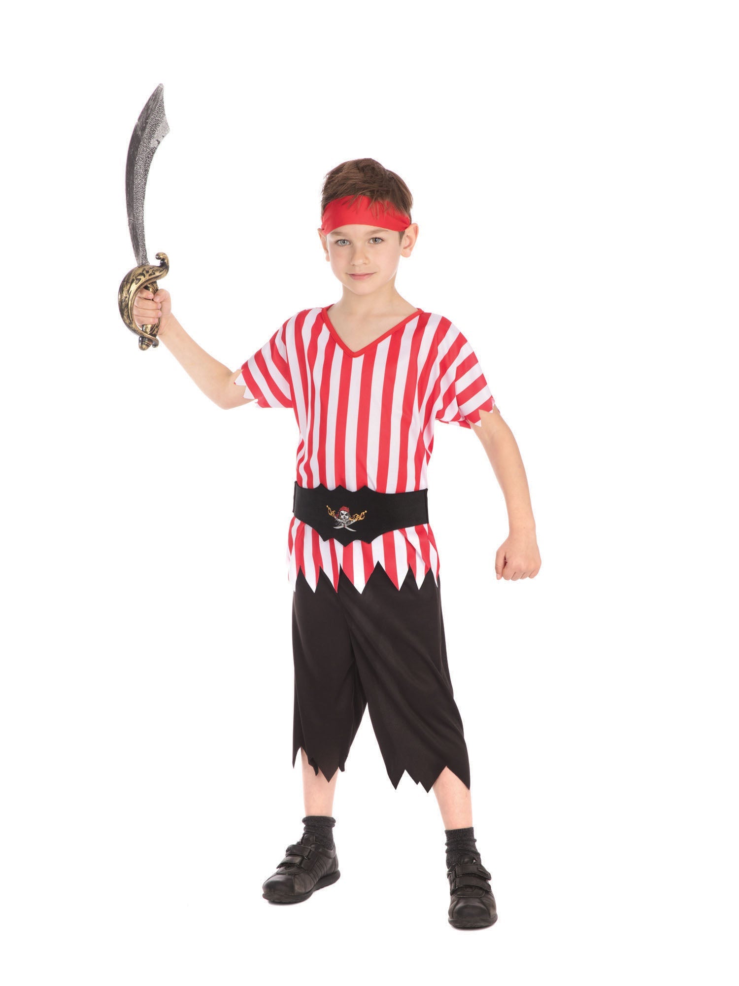 Swashbuckling Pirate Boy Costume 1
