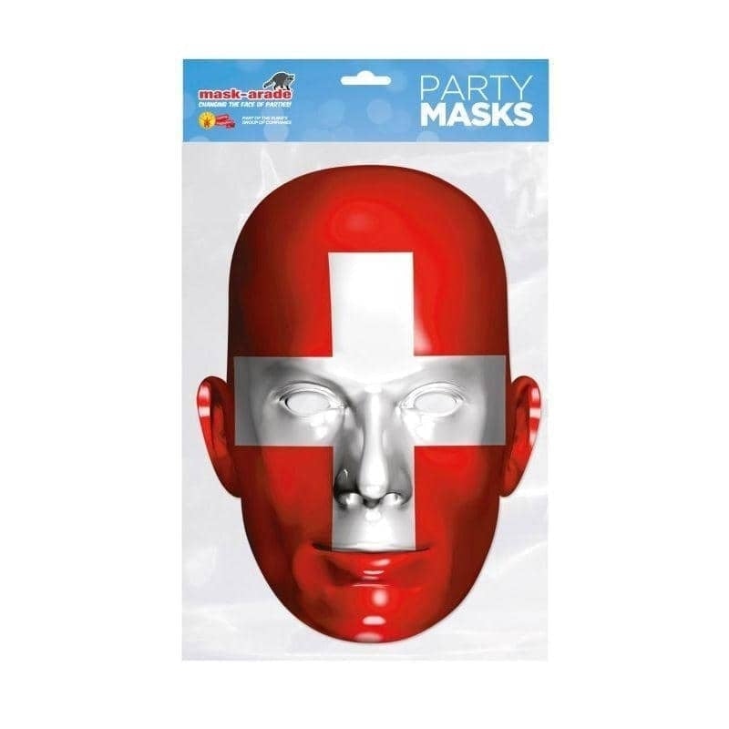 Switzerland Flag Mask 1