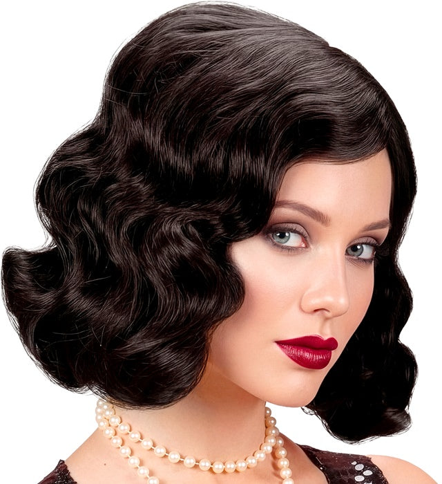 Roaring 20S Wig Black - In Box