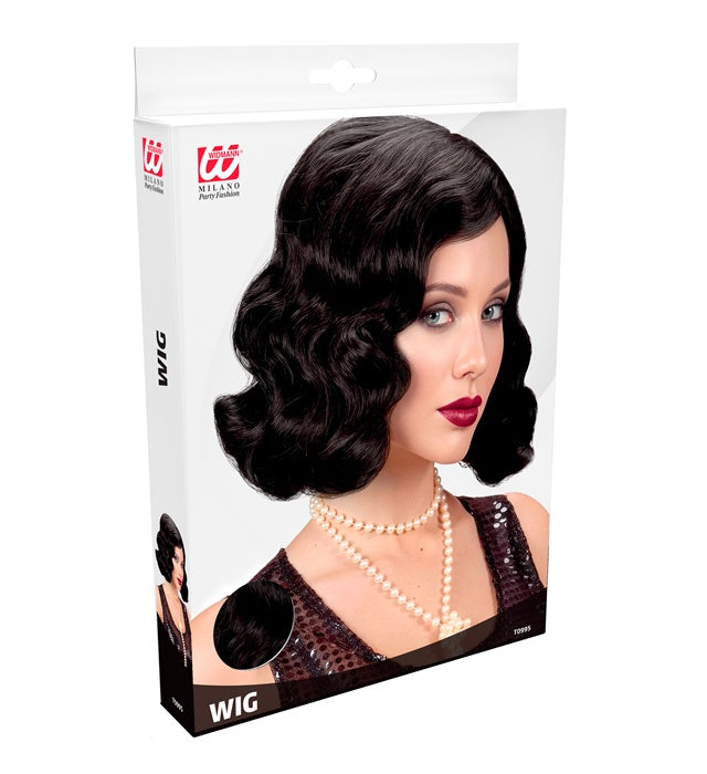 Roaring 20S Wig Black - In Box