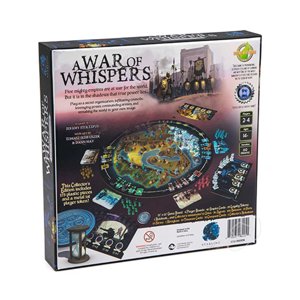 A War of Whispers Collectors Edition Board Game by Starling 2