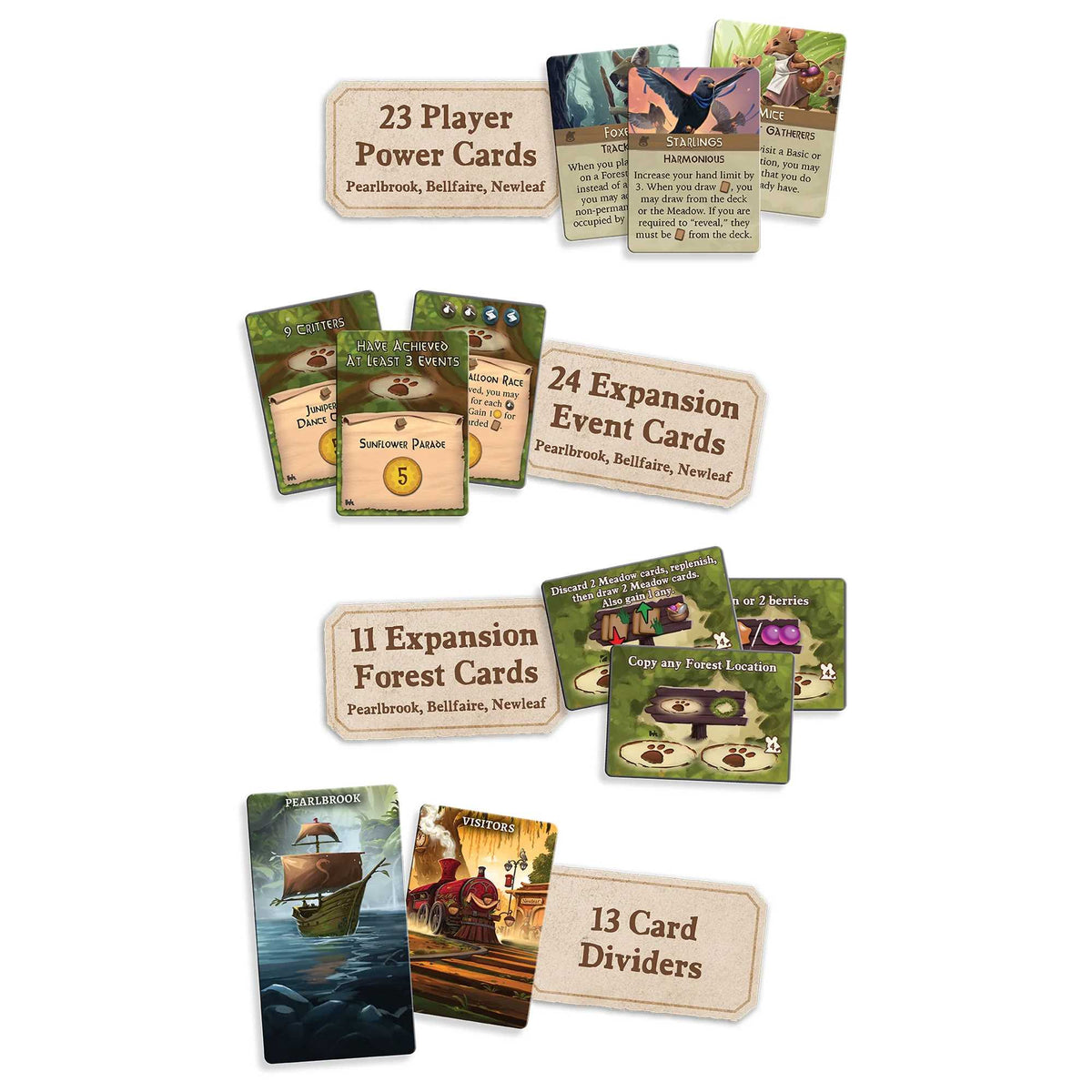Everdell Oversized Cards Board Game by Starling 5