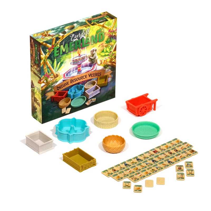 Everdell Emerland Deluxe Resource Vessels Board Game Accessory