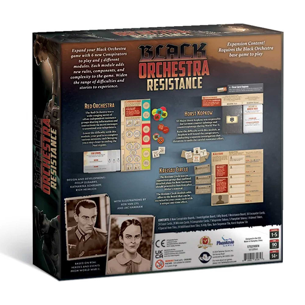 Black Orchestra Resistance Expansion Board Game by Victory Point 2