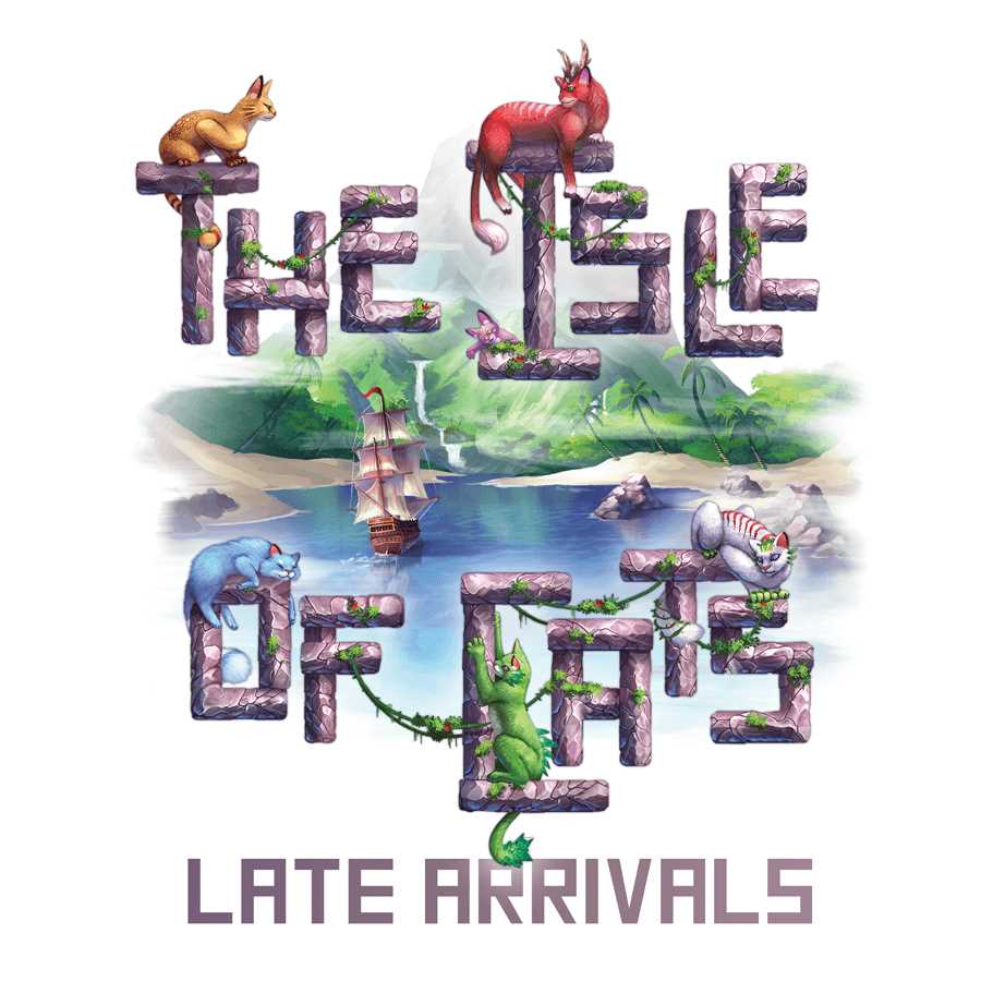 Late Arrivals The Isle of Cats Exp Board Game by The City of 1