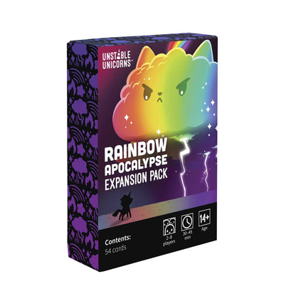 Unstable Unicorns Rainbow Apocalypse Expansion Pack Board Game by TeeTurtle 1