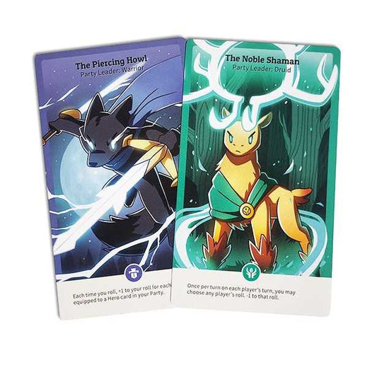 Here to Slay Warriors and Druids Expansion Card Game by Teeturtle 2