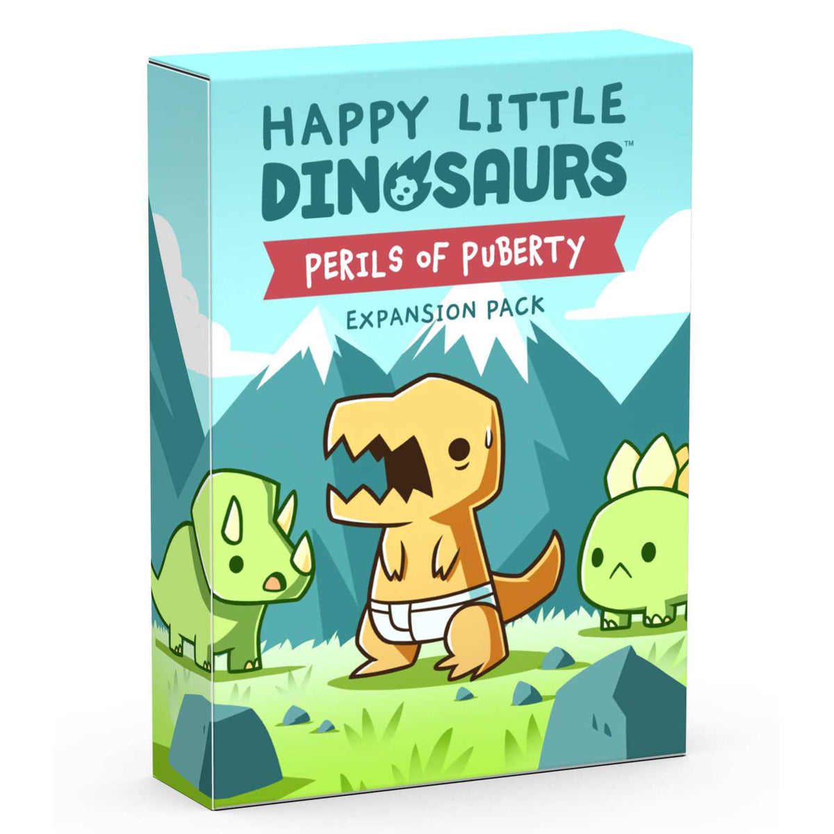 Happy Little Dinosaurs Perils of Puberty Expansion Board Game by TeeTurtle 1