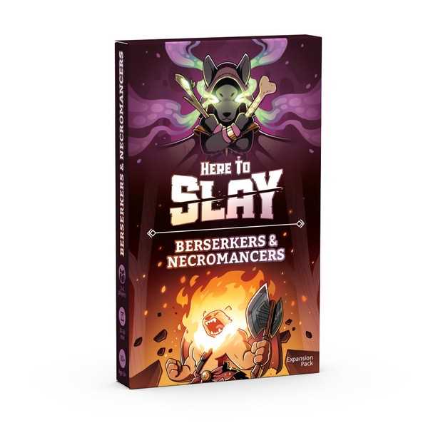Here to Slay Berserker and Necromancer Expansion Board Game 1