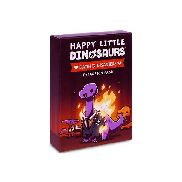 Happy Little Dinosaurs Dating Disasters Expansion Board Game by TeeTurtle 1