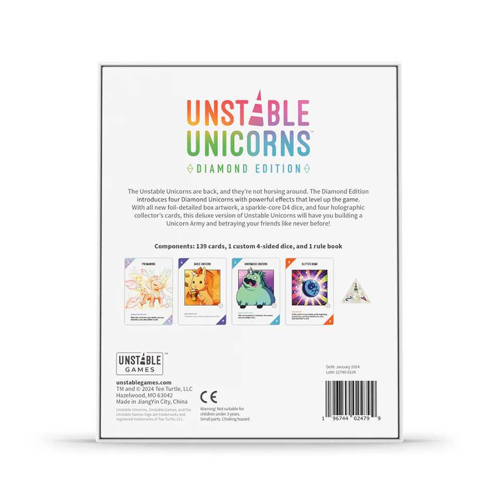 Unstable Unicorns Diamond Edition Board Game by Teeturtle 2