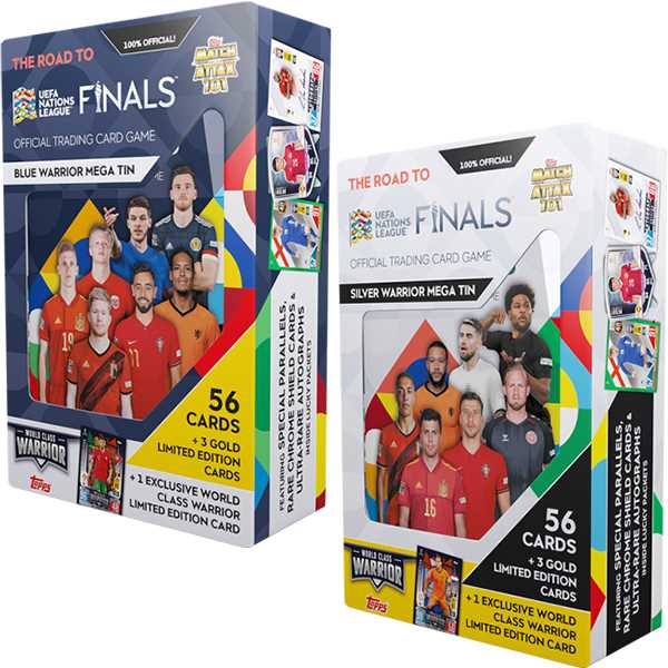 Match Attax 101: Road to UEFA Nations League Finals Mega Tin