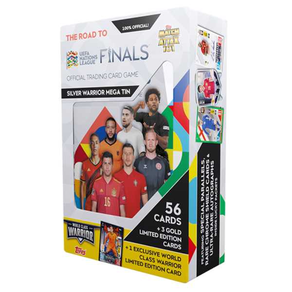 Match Attax 101: Road to UEFA Nations League Finals Mega Tin 3