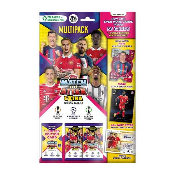 Match Attax Extra 23 Multipacks 1