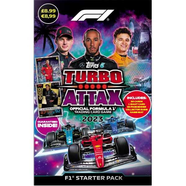 F1 Turbo Attax 2023 Starter Packs 1