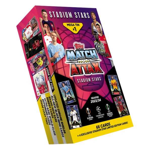 UCL Match Attax 23/24 Mega Tin 1