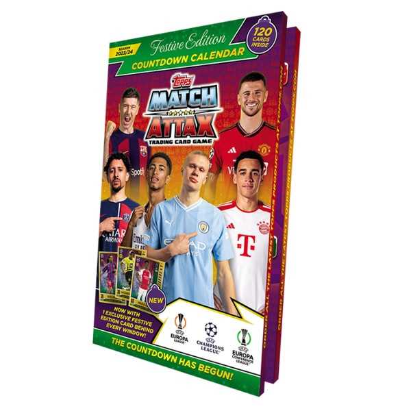 UCL Match Attax 23/24 Countdown Calendar