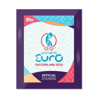 UEFA Womens Euros 2025 Sticker Packet Collectables by Topps 1