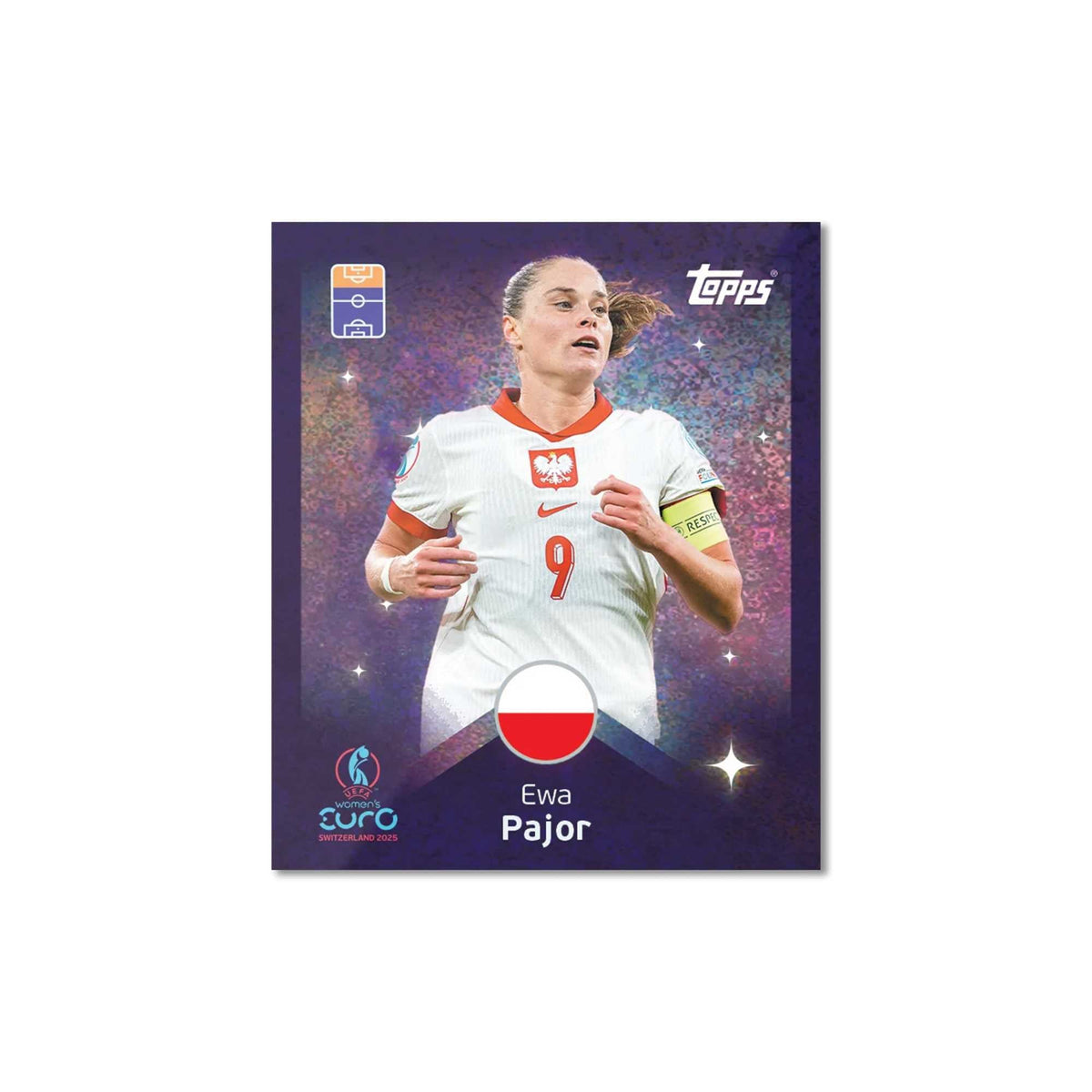 UEFA Womens Euros 2025 Sticker Packet Collectables by Topps 3