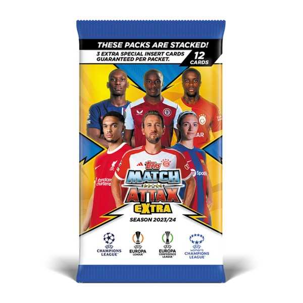 UCL Match Attax EXTRA 23/24 Card Packets 1