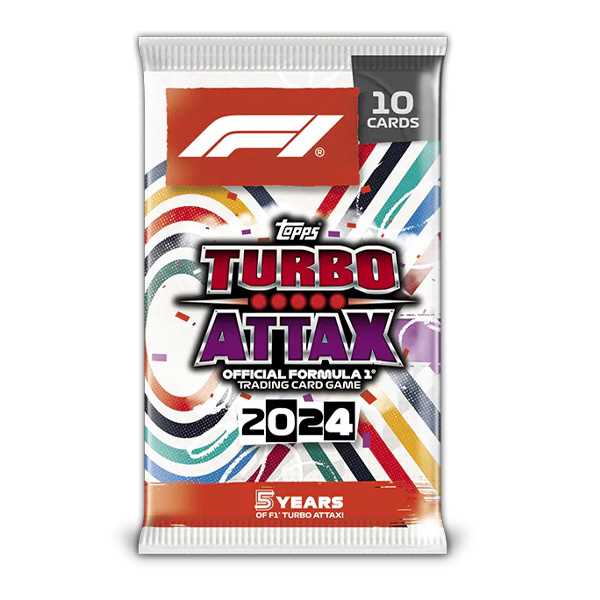 F1 Turbo Attax 2024 Card Packets 1