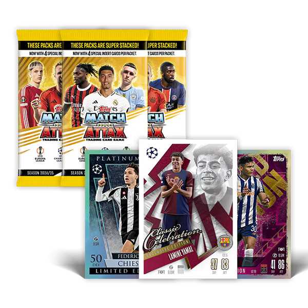 UCL Match Attax 2024/25 Eco Pack 1