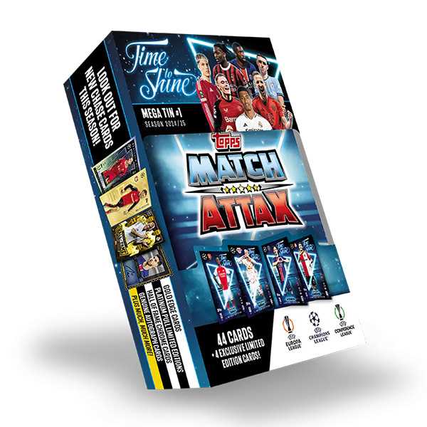 UCL Match Attax 2024/25 Mega Tin 4