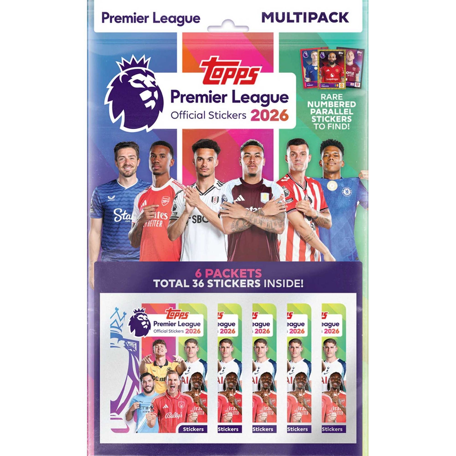 Topps Premier League 2026 Stickers Multipack 1