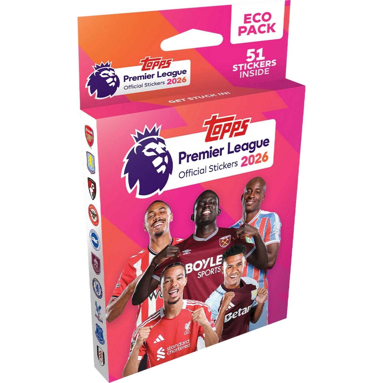 Topps Premier League 2026 Stickers Eco Pack 1