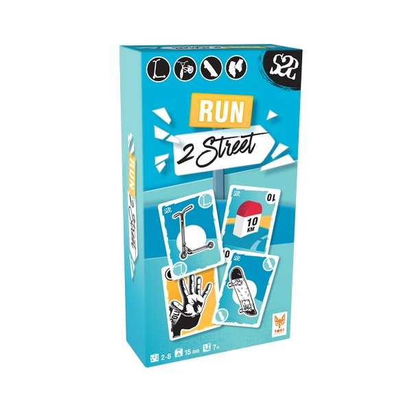 Run 2 Street Board Game by Topi Games 1