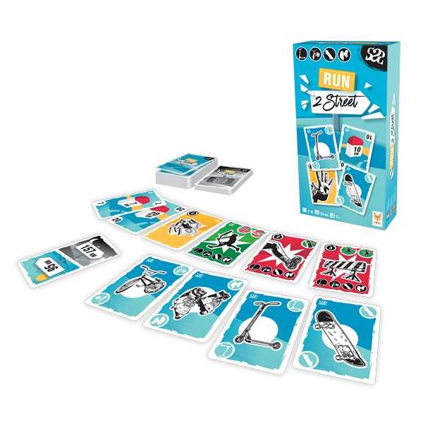 Run 2 Street Board Game by Topi Games 2