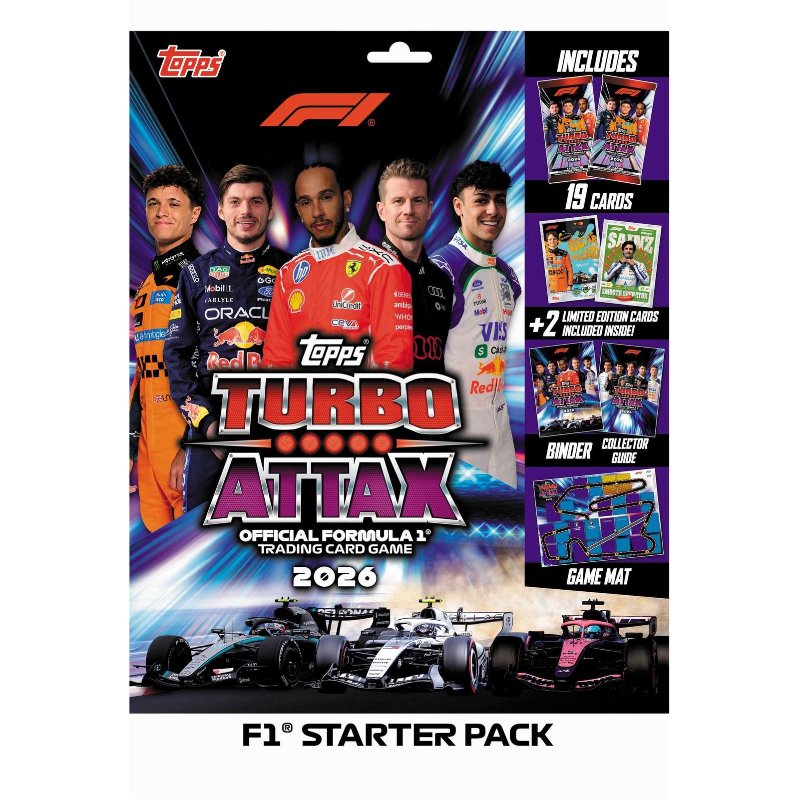 Topps Turbo Attax 2026 Starter Pack Trading Cards