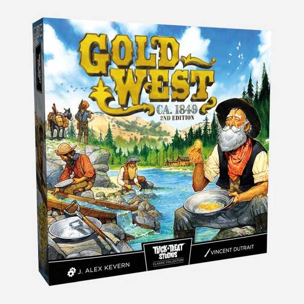 Gold West 2ND Edition Board Game by Trick or Treat Games 1