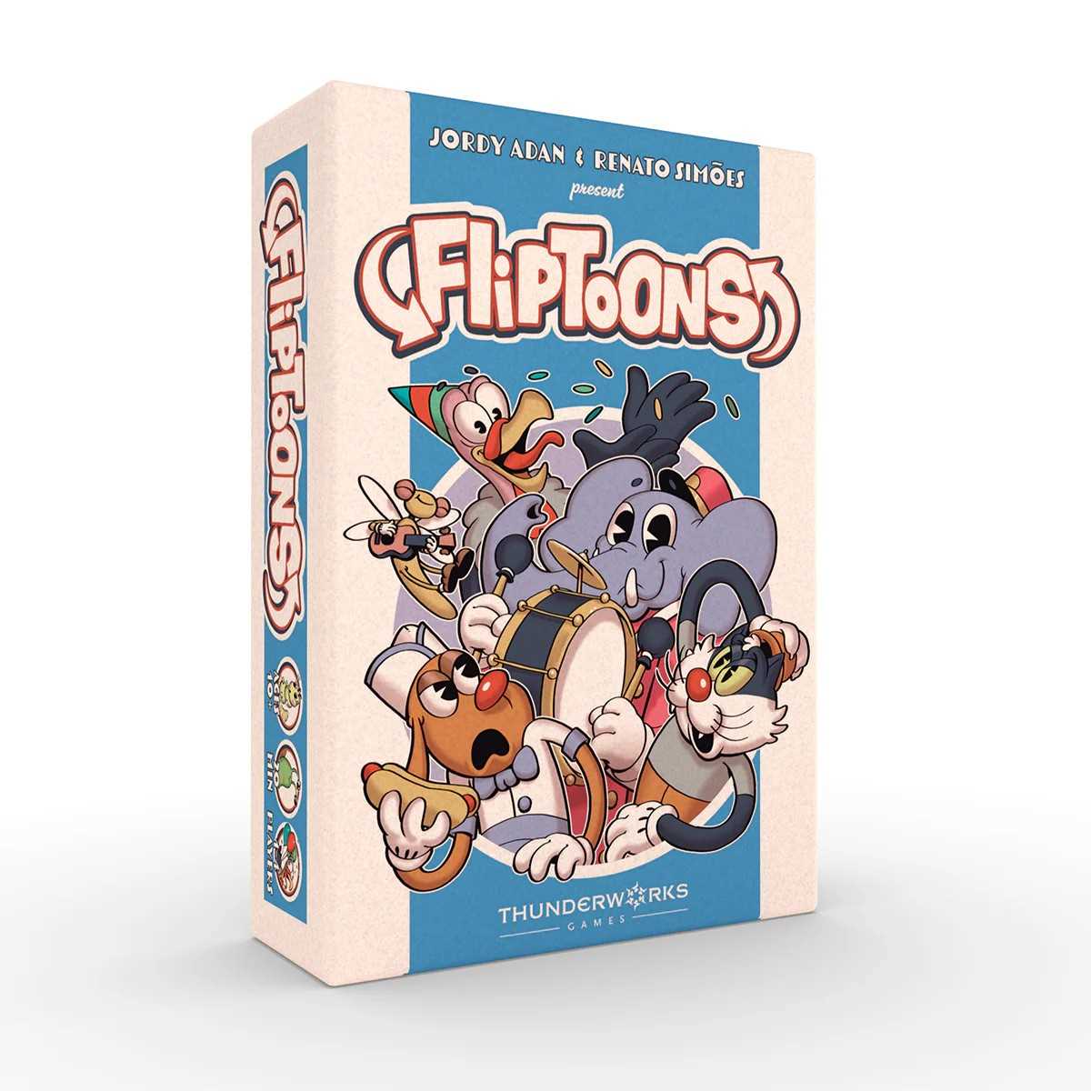 Fliptoons Board Game by Thunderworks 1