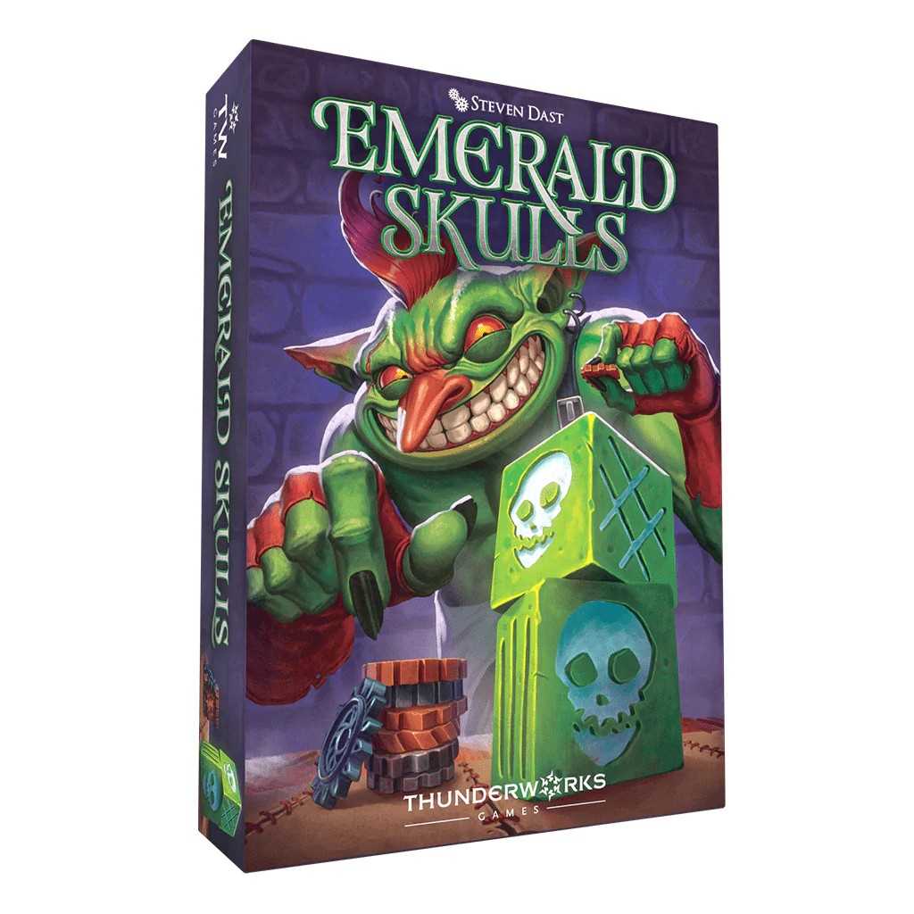 Emerald Skulls Board Game by Thunderworks 1