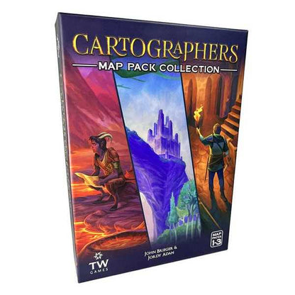 Cartographers Map Pack Collection Board Game by Thunderworks Games 1