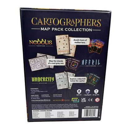 Cartographers Map Pack Collection Board Game by Thunderworks Games 2