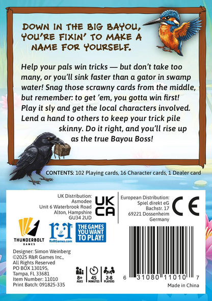 Bayou Boss Card Game