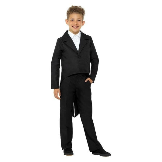 Tailcoat Kids Black Costume 2