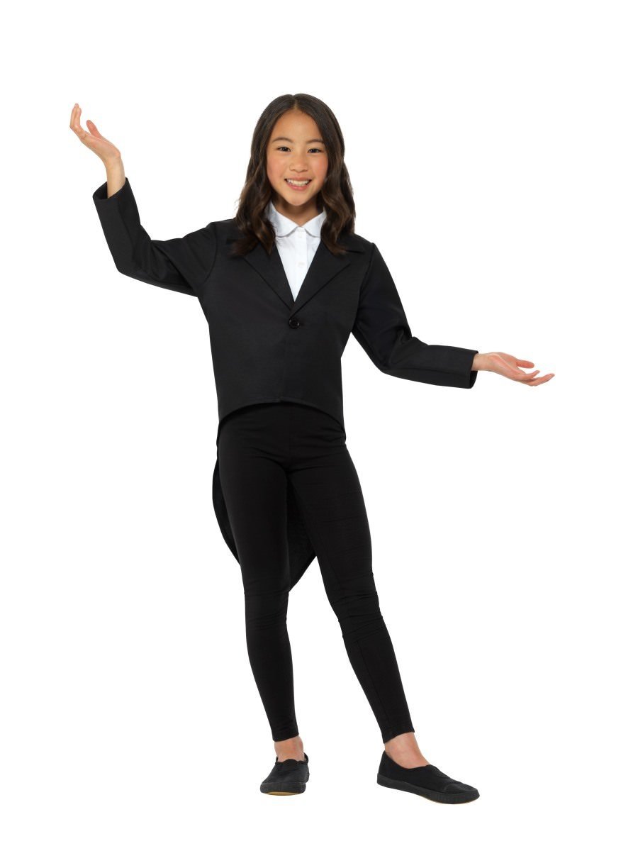 Tailcoat Kids Black Costume 4