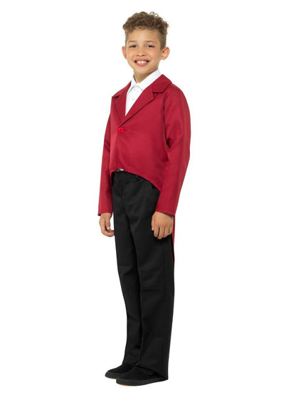 Tailcoat Kids Red Costume 2